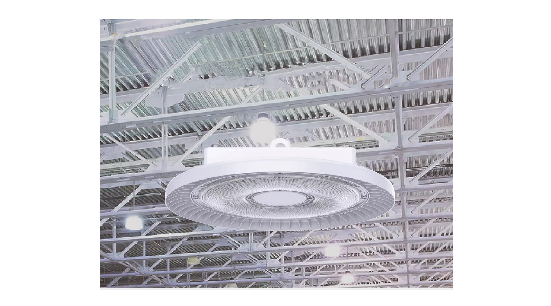 🚀[PRÉSENTATION] Lampe industrielle UFO - Série WHITE