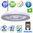 Pack de 3x Lampes industrielles UFO - Série WHITE - 100 Watts - 16 000 Lumens - 160 Lumens/Watt - Angle 110° - IP65 - Protection à l'impact IK08 - 38 x 13cm - 5000k - Transformateur SOSEN  - DALI - Garantie 5 ans