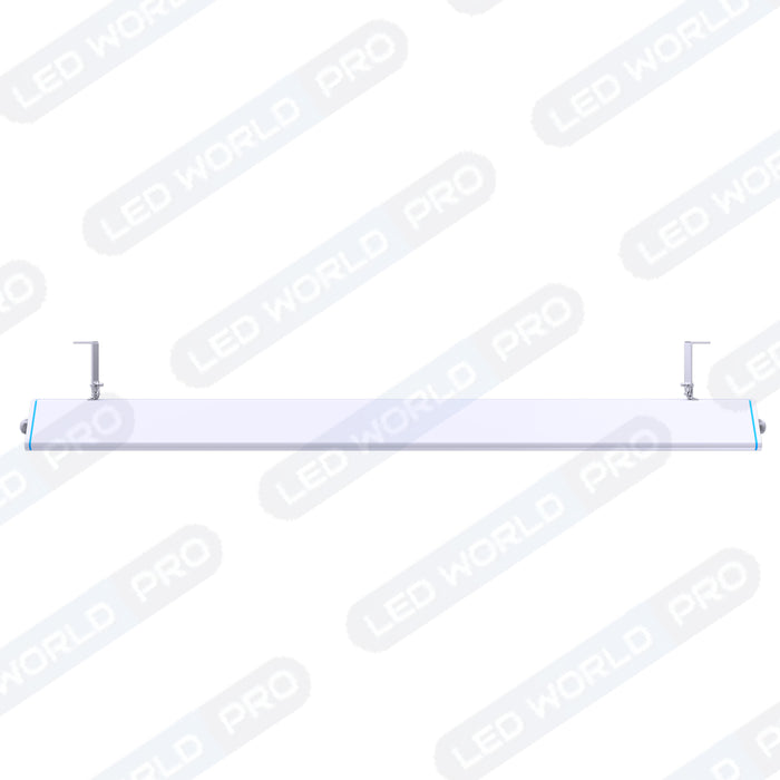 Pack de 12x Lampes industrielles linéaires - Série LINEAR V2 - 200 Watts - 32 000 Lumens - 160 Lumens/watt - Angle 30x90°  - IP66 - 120 x 11 x 8 cm - Transformateur SOSEN - Branchement en Série Possible - 5000K - Accessoires inclus - Garantie 5 ans