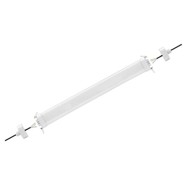 Pack de 6x Réglettes LED étanches connectables - Série EASY-LINK - Version HAUT RENDEMENT - 60 Watts - 8400 Lumens - 140 Lumens/Watt - 150 x 7 x 6 cm - Angle 120° - IP65 - 4000k / 5000k - Transformateur TRIDONIC - Garantie 5 ans